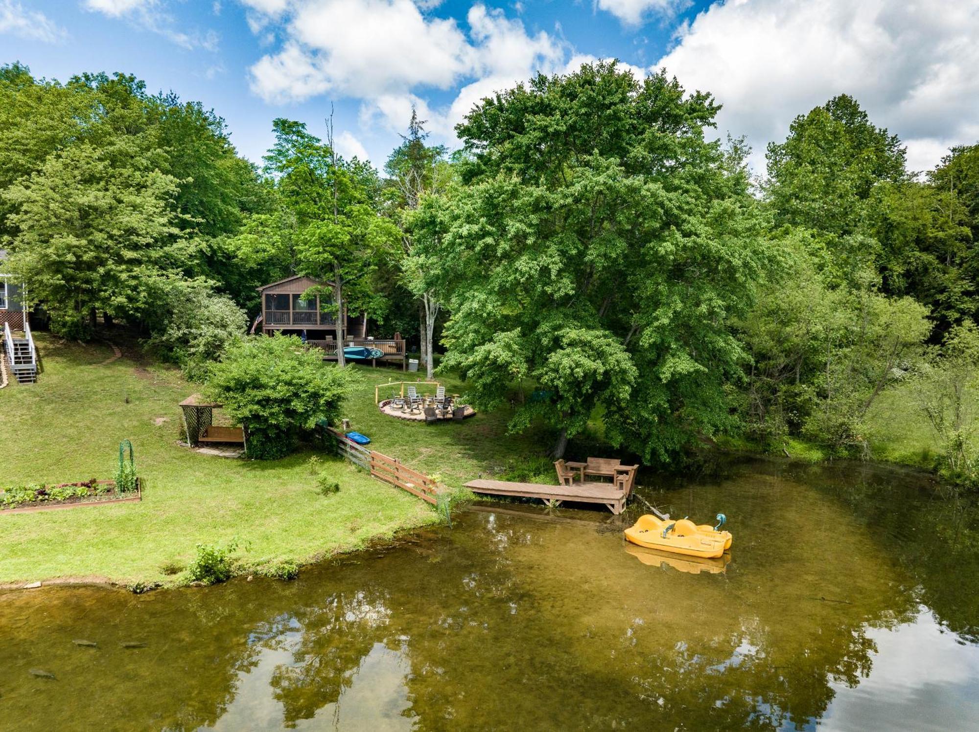 Waterfront Cabin 20 Mins To National Park & Massanutten! Stanardsville 외부 사진