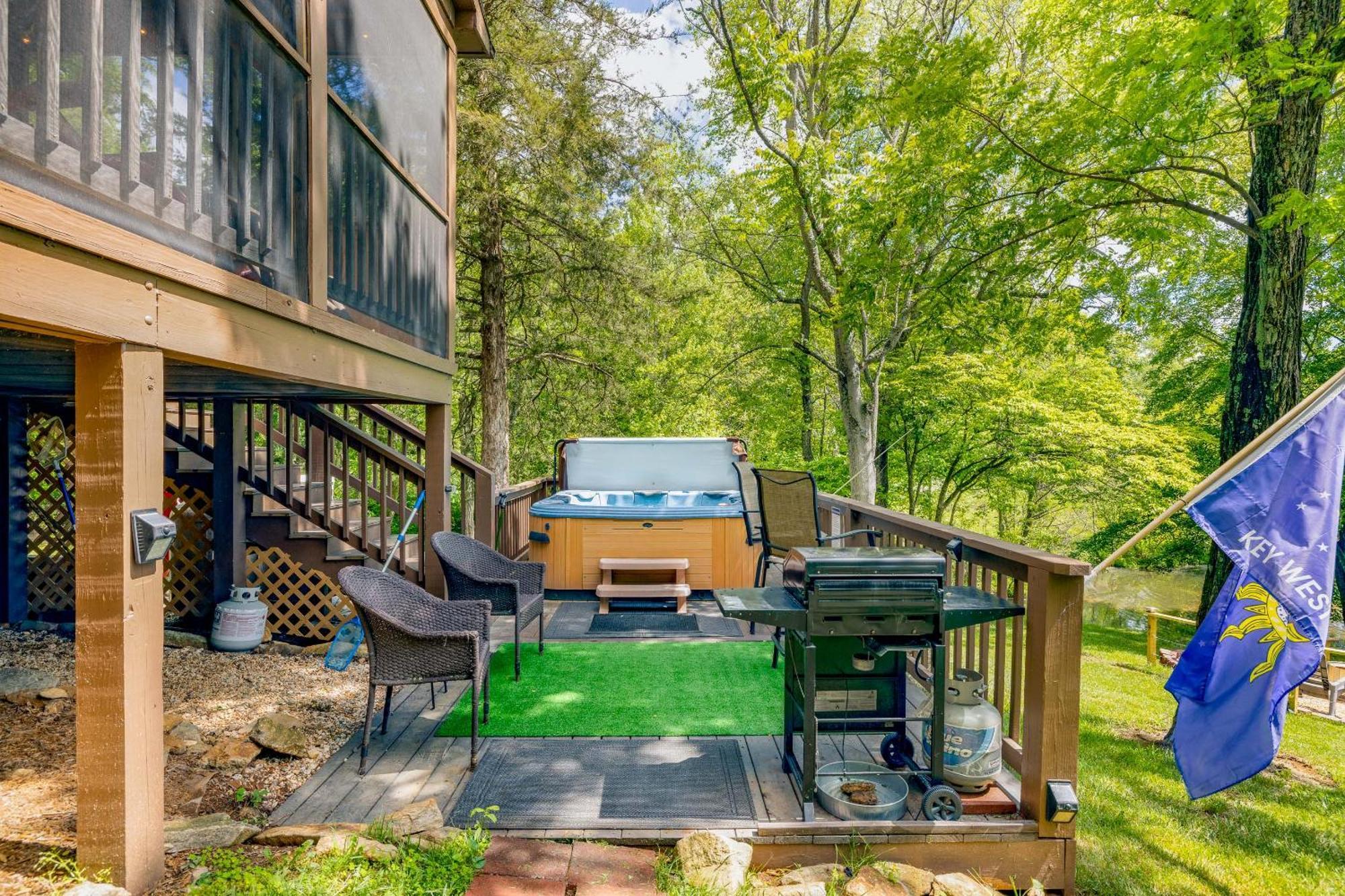 Waterfront Cabin 20 Mins To National Park & Massanutten! Stanardsville 외부 사진