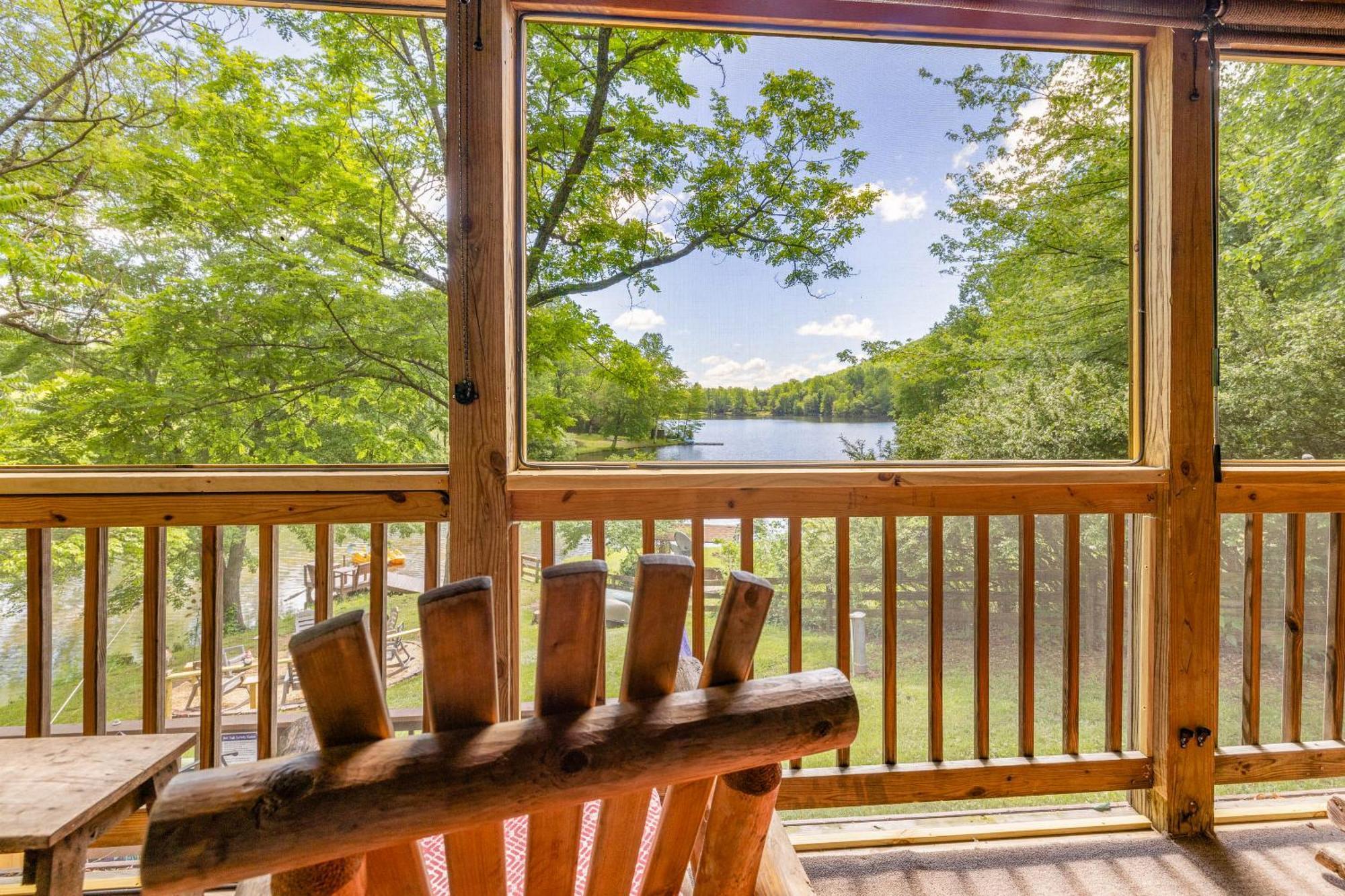 Waterfront Cabin 20 Mins To National Park & Massanutten! Stanardsville 외부 사진